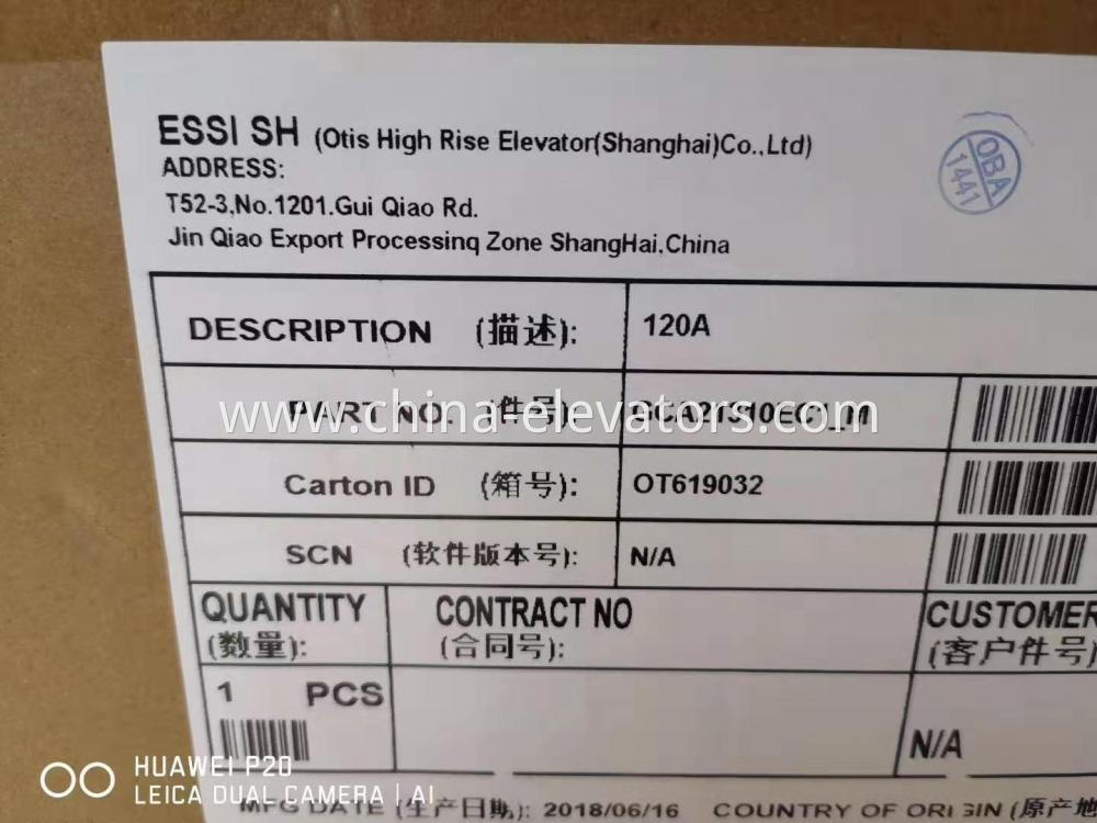 OTIS Elevator OVFR02B-412 Inverter GCA21310EC1_M